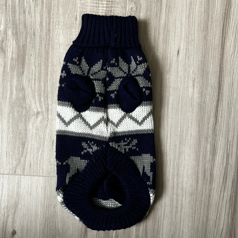 Cute Navy Blue, White and Grey